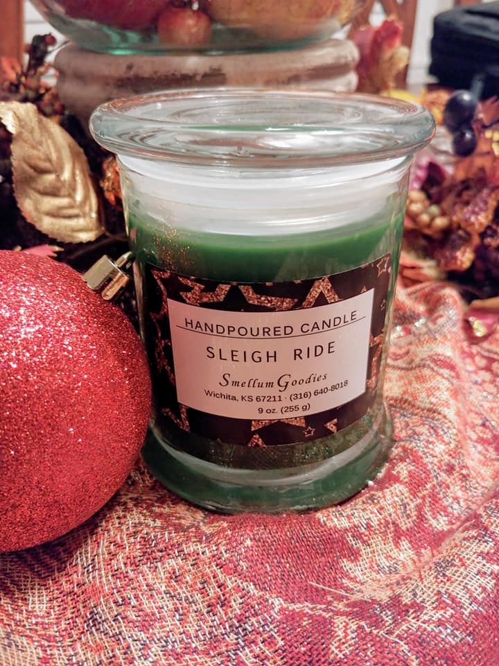 Sleigh Ride -- Handpoured Candle – Smellum Goodies